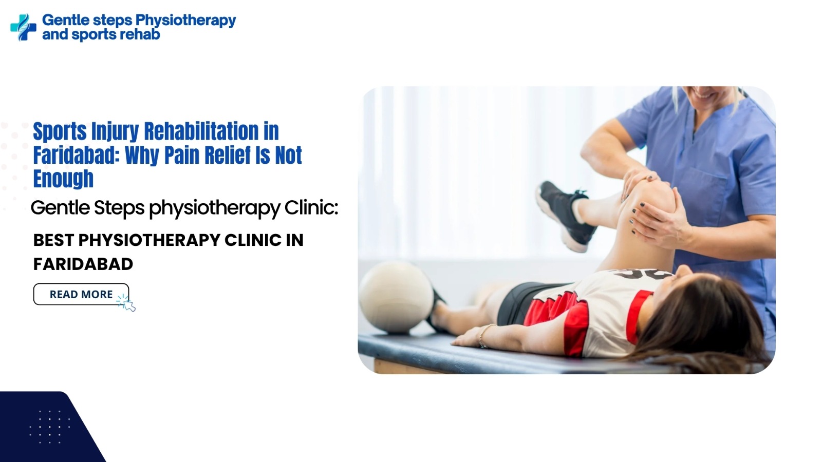 Sports Injury Rehabilitation in Faridabad: Why Pain Relief Is Not Enough
